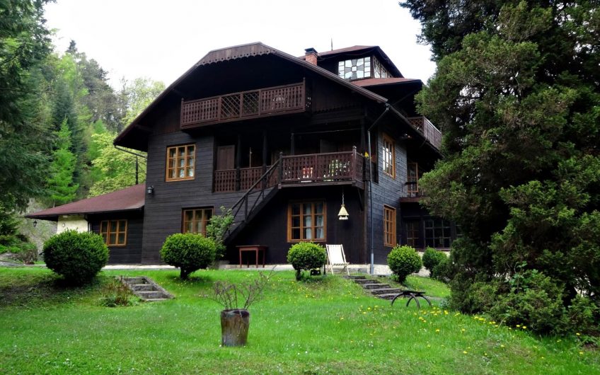 Timber house resort